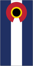 Colorado Flag Cornhole Wrap Bag Toss Skin Decal Sticker