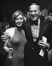 Jack Klugman and Sara Wallach at Close Up Dinner at New York - 1974 Old Photo 1