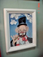 Red Skelton Signed & Numbed Limited Edition on Porcelain: ANOTHER DAY 1994