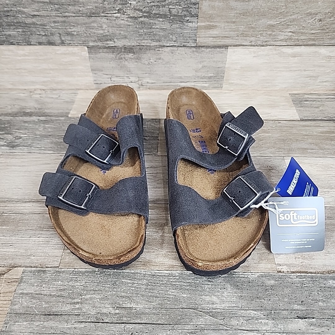 Birkenstock Arizona Sandals Mens Sz 10 Suede Leather Sandal  display picture 3