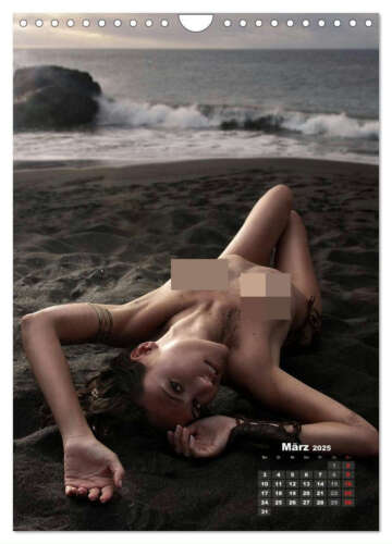 Erotische Momente am Strand (Wandkalender 2025 DIN A4 hoch), CALVENDO Monatskale - Bild 6 von 9