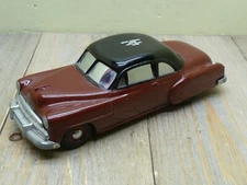 1952 Chevrolet Club Coupe Promo Car Bank Black Maroon 2 Tone PMC No Key