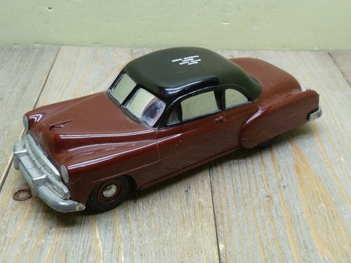 1952 Chevrolet Club Coupe Promo Car Bank Black Maroon 2 Tone PMC No Key - Bild 1 von 20