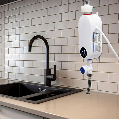 Tankless Water Heater,110V 3500W Mini Electric Tankless Instant