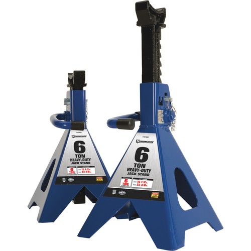 Soportes Jack Strongway Doble Bloqueo 6 Ton, 12.000-Lb. Capacidad, par - Imagen 5 de 5
