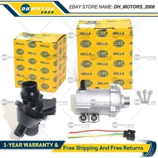 Electric Water Pump with Thermostat Kit for BMW 328i 528i 530xi 525xi X3 X5