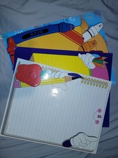 VTG Carson Dellosa Notebook Crayons Pencil Chart Bulletin Poster Classroom Decor