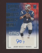 2016 Panini Contenders Rookie Ticket #147 Jacoby Brissett Patriots RC AUTO