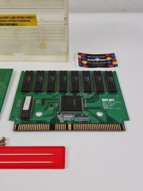 Metal Slug 3 SNK Neo Geo MVS Arcade Cartridge Tested (SMALL CRACK IN SHELL)