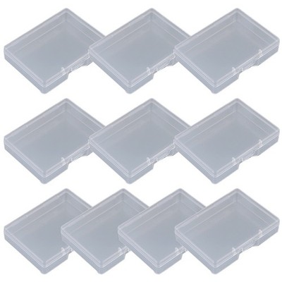 10pcs Rechteckiges Design Schmuckverpackungskästen Stationery Storage Boxen