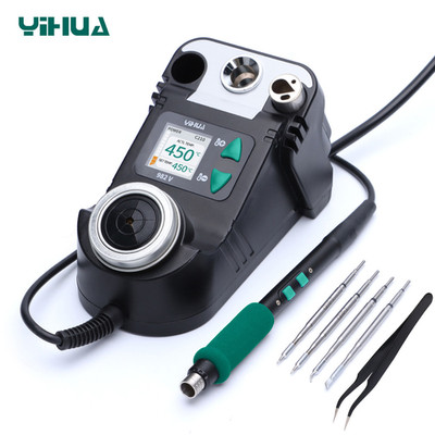 YIHUA 982-V 60W Digital Soldering Station Precision C210/C245 Soldering Iron ESD