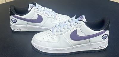 Air Force 1 '07 LV8 'Hoops - White Canyon Purple' DH7440-100, Men s Size 8