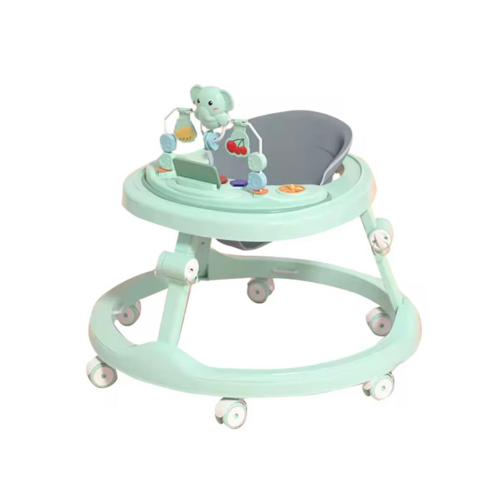 Baby Walker Activity Tray Multi-Directional Wheels