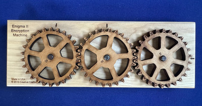 Enigma II Encryption Machine by Creative Crafthouse
