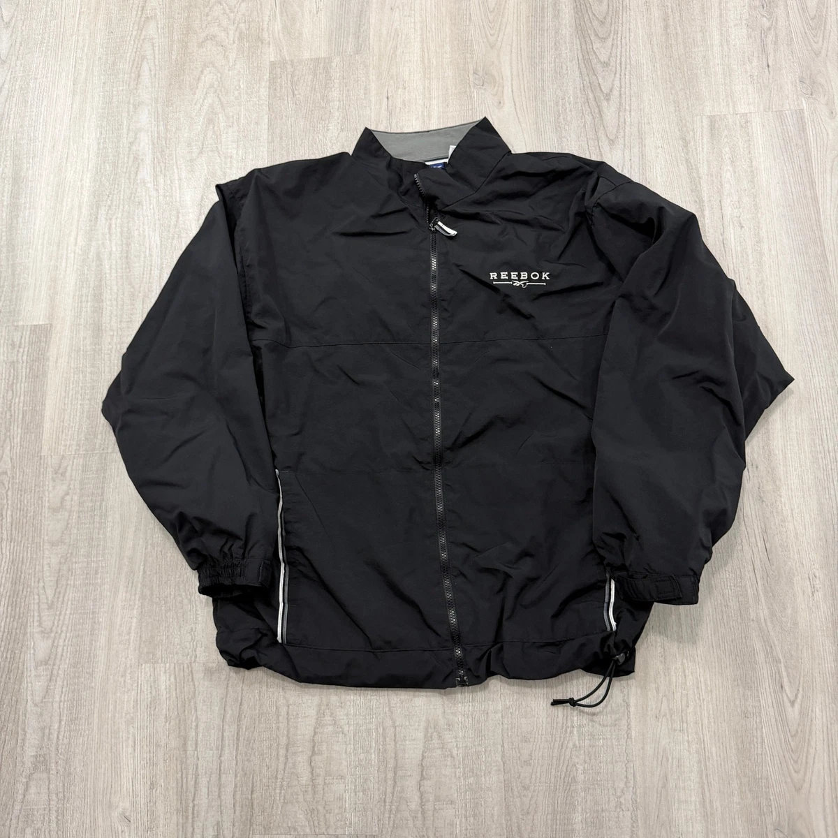 Reebok Nylon Outer Shell Black Coats, Jackets & Vests for Men for 