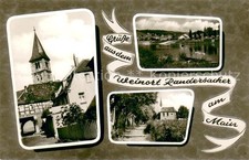 Randersacker Kirche Panorama Waldweg