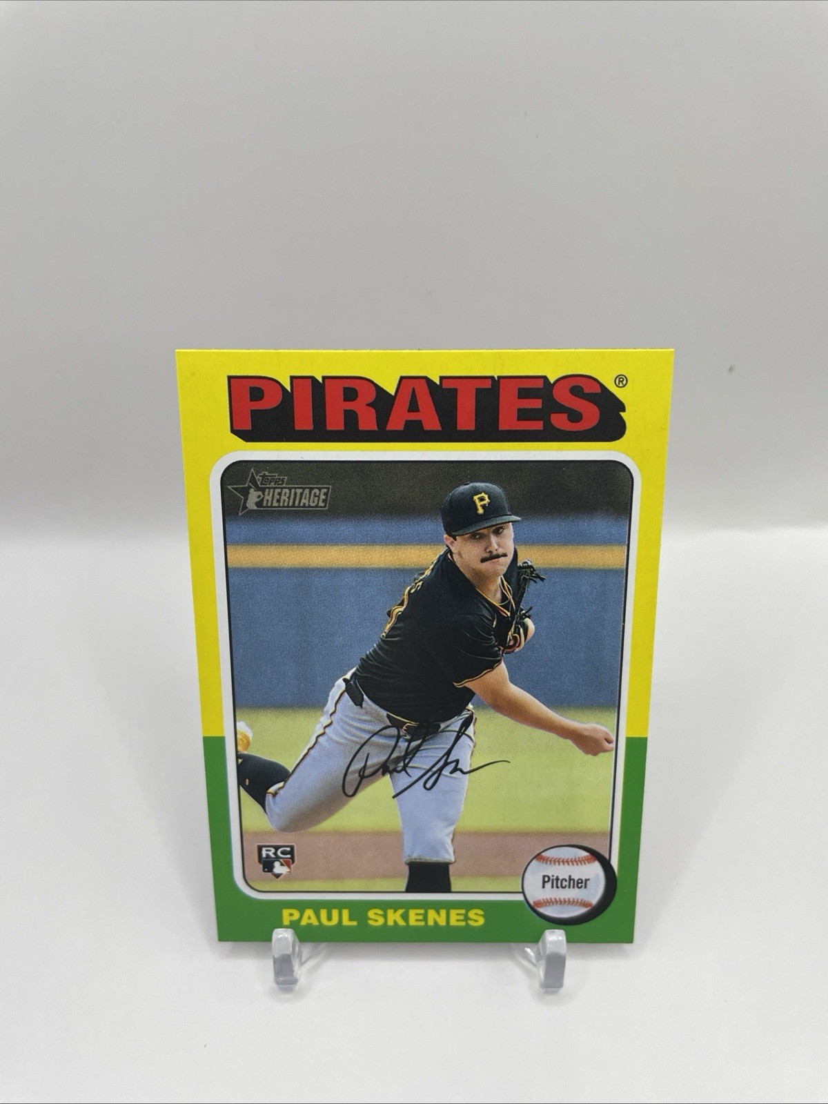 2024 Topps Heritage High Number - Paul Skenes #594 (RC)