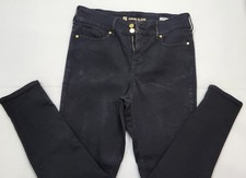 Anne Klein Women's Black Jeans High Rise Skinny Size 12
