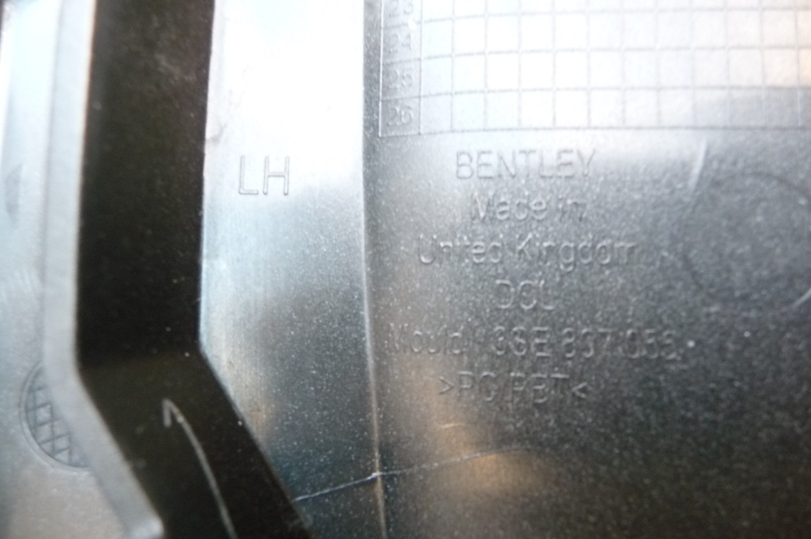 2020-2024 Bentley BY631 Flying Spur Sedan Rear Bumper Cover Assembly OEM