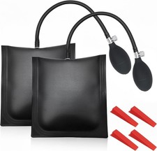 2Pack Air Wedge Door Pump Up Bag For Lifting;Inflatable Durable TPU Air Bags