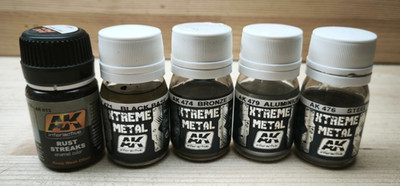 ak interactive farben set xtreme metal