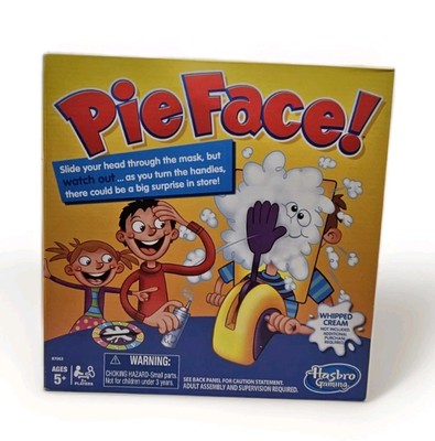 Pie Face! Game by Hasbro Family Fun Game Night  NIB