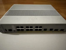 Cisco WS-C3560CX-12PD-S 16 Port Compact Switch, 12x PoE Ports 4x Uplinks, 2x10Gb