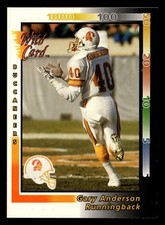 Gary Anderson 1992 Wild Card #44 Tampa Bay Buccaneers FOOTBALL *079