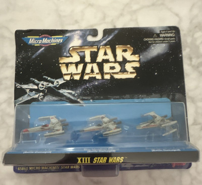 Micro Machines Star Wars XIII Squadron X-Wings Battle-Damaged 1997