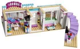 LEGO Friends Stephanie's House 41314 Build and Play Toy House with Mini Dolls, D