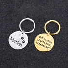 Personalised Engraved Dog Tag ID / Double Sided Dog Cat Pets Name Identity