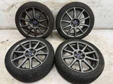Subaru BRZ Performance Pack 17"x7.5" Wheels w/o Tires READ 5x100 ET48 OEM