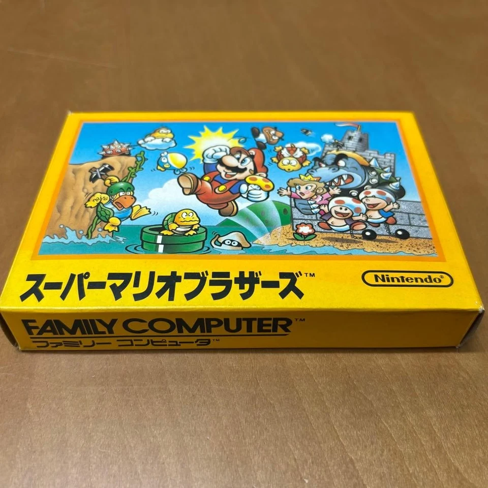 Игра Nintendo Famicom Super Mario Bros в коробке Япония оригинальная коробка в комплекте - Изображение 4 из 4