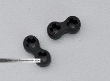 2 x LEGO® VERBINDER GUMMI TECHNIC 45590 NEU SCHWARZ