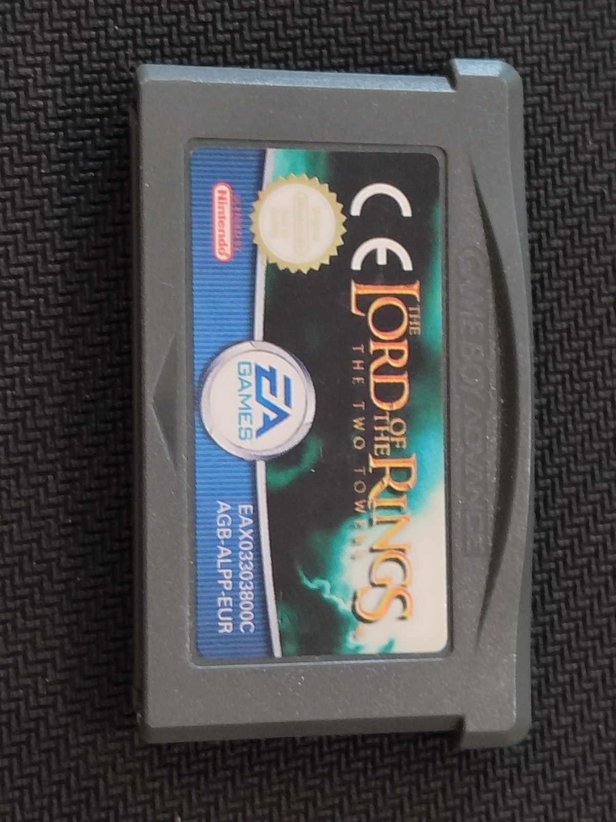 Jeu Nintendo Game Boy advance SEIGNEUR DES ANNEAUX LES DEUX TOURS EUR