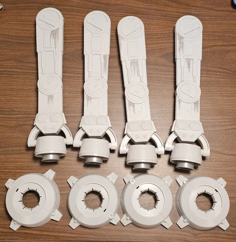 Star Wars Legacy AT-AT Imperial Walker 4 Legs & Feet Genuine Nice  Set