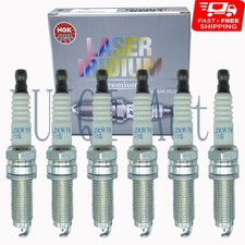 6X NGK SparkPlug 95350 12290-R9P-A01 DILZKR7B11G for HONDA PASSPORT 2019-24 3.5L