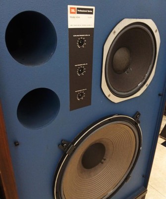 JBL 4344 Vintage Studio Monitors Speakers Pair Tasted Edge 