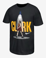 NEW Nike T Shirt Caitlin Clark "So Win" Adult Black NBA Shirt Size Medium