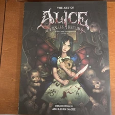 THE ART OF Alice Madness Returns Art Book Illustration Japan