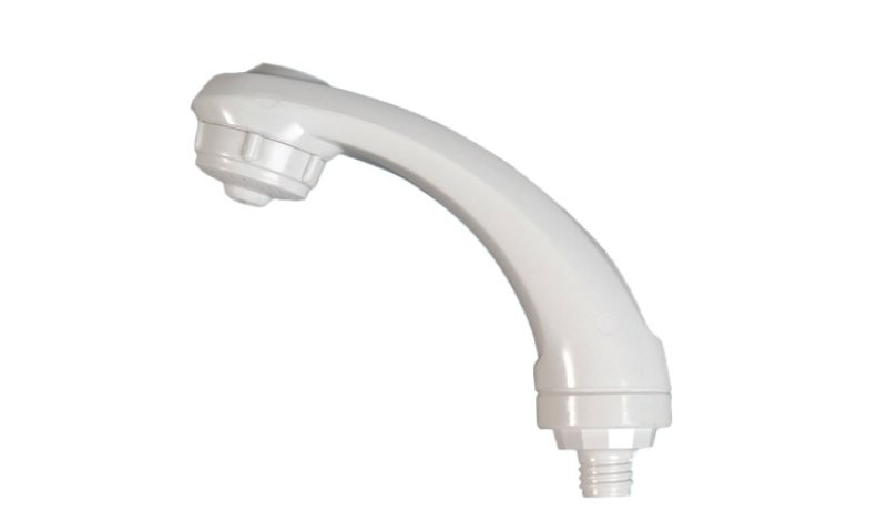 WHALE ELEGANCE COMBINATION SPOUT SHOWER MIXER TAP CARAVAN CAMPER WHITE AS5123