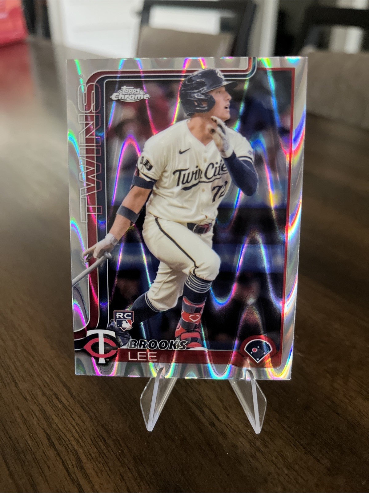 2025 Topps Chrome - Brooks Lee #234 RayWave Refractor (RC)