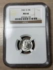 1941-S Mercury Dime NGC MS66 Blast White