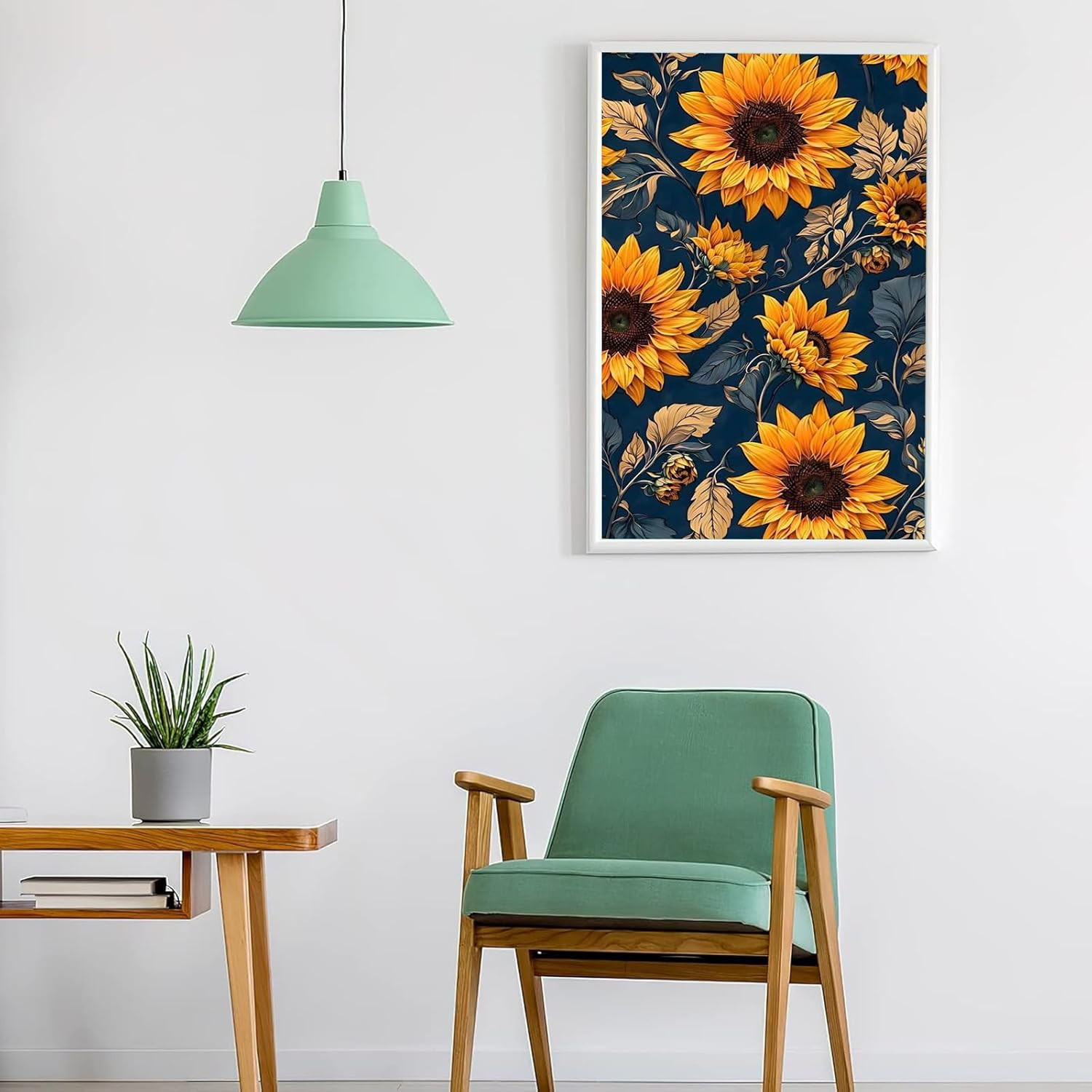 Paint by Numbers Kit for Adults with Frame Paint by Numbers for Adults Sunflower