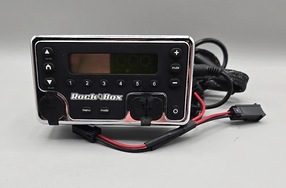 Cycle sounds 2.5" Bullet Style Handlebar Speakers With RocknBox Main Unit - Image 4 of 4