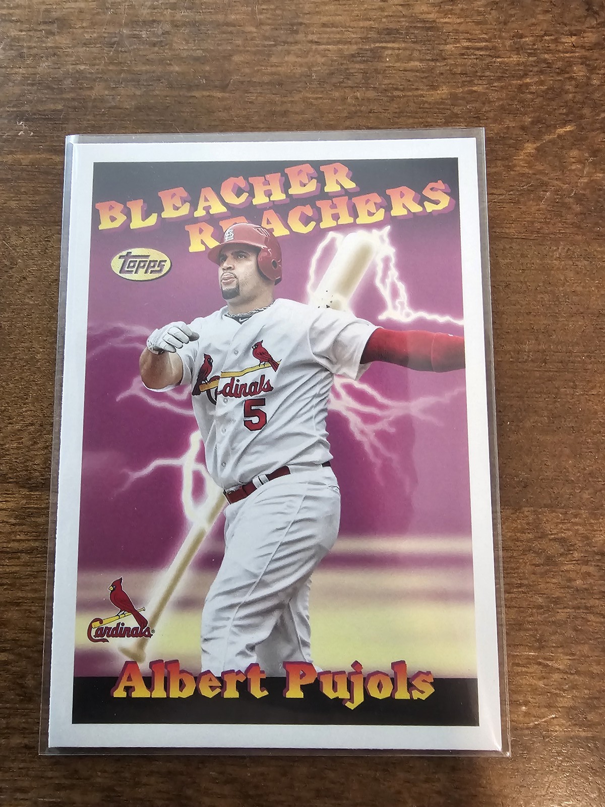 Topps 2006 Topps Albert Pujols Bleacher Reachers