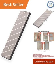 Extra Large Double-Sided Diamond Flattening Stone - 10x3 inches Lapping Plate