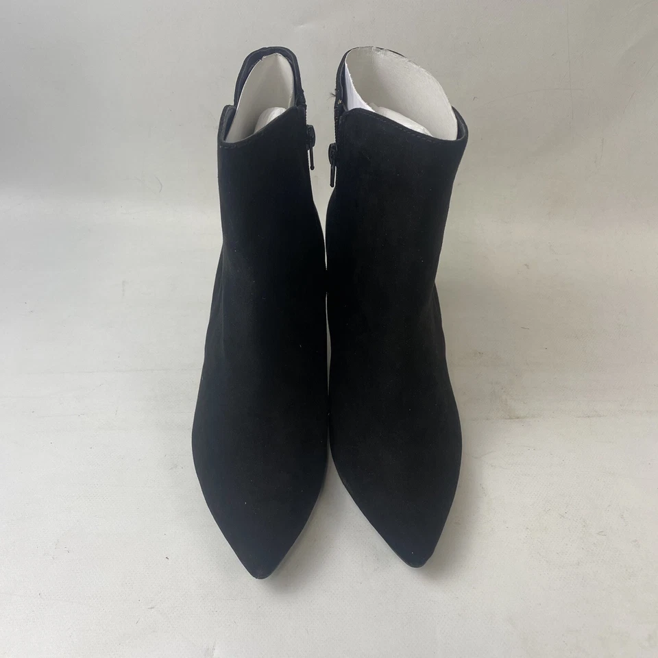 Scoop Mujer 9 Stiletto Botines Tacón Botas Negras Nuevas Con Caja Foto 2 de 4