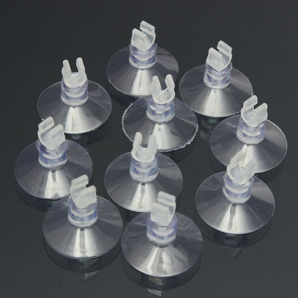 10pcs Aquarium Fish Tank Suction Cup Sucker Holder For Air Line Tube Hose Pump. - Zdjęcie 5 z 12