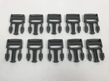 Set of 10 ITW 1" Dual Adjust Buckle GT-1" MALE FG504 ACETAL FOLIAGE Pack Buckle